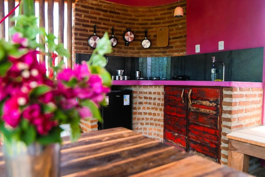 Apartamento Floreal Amontada ภายนอก รูปภาพ